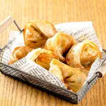 揚げ肉ギョウザ(6個)/Meat Dumplings/고기만두(ネネチキン1号店)