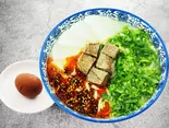 蘭州拉麺+茶葉蛋(茶たまご)（蘭州拉麺 一天一面）