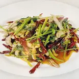 豚肉とパクチーの香辛炒め(串匠屋)