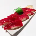 赤身にぎり8貫（寿司割烹山水）