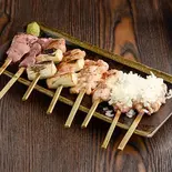 やきとり8本盛り合わせ(2本ずつ4種類)（やきとり門傳 西荻窪本店）