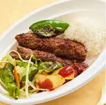 ADANA KEBAB /アダナ ( Spicy kebab ) 辛口挽肉の串焼き ( HALAL)  トルコ料理（トルコ料理ボスボラスハサン新宿店）
