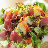 海鮮サラダ(四季旬彩 料理人が魅せる神田和食店 桃源郷)