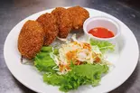 ブリブリ海老カツ（タイ料理ルンルアン）