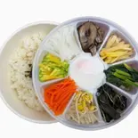 野菜ビビンパ(クァンジャン市場)