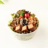 高野豆腐の八丁味噌甘辛ソース玄米ちらし寿司(小)（玄米のおすしテック 新大阪本店）