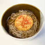 天ぷらそば（はちみつ食堂）