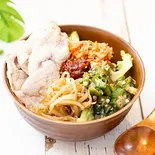 【あっさり】たっぷり野菜+豚しゃぶビビンバ（健康増進野菜たっぷりビビンバ食堂〜BIBIMOG〜博多店）