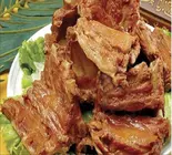 【卤菜人気No.1】酱大骨 骨付き肉の煮込み（ビャンビャン麺 朋友）