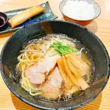 選べるラーメン・揚げ春巻き(1本)・ご飯セット【酢醬油】（【本格町中華】珍十番）