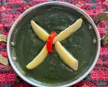 ほうれん草ポテトカレー sag potato curry（エベレスト・ロティー・カフェ）