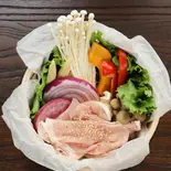 豚肉蒸籠のおろし醤油(花茶)