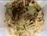 肉と野菜炒め Meat ＆ Vegetable Stir-Fry（博多ラーメン長浜や 中村橋店）