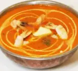 バター海老カレー Butter Prown Curry（インド料理 ロータスビーキッチン 淡路店）