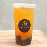 ピーチ・オレンジ・レモングラスティーTrà Đào Cam Sả（SOLARIA CAFE ＆ LOUNGE|タピオカ|コーヒー|バンミー）