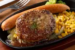 【コンビ】粗挽きソーセージ＆ハンバーグBOX Sausage ＆ Hamburg（肉屋のハンバーグ＆ガーリックライス MAX GRILL 福岡薬院店）