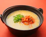 キムチ雑炊（鶏出汁ぞうすいの店「鶏ぞう」）