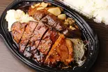 とんてき&味噌焼き定食(豚屋鳥山 新橋店)