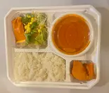 カレーライスセット/ Curry rice set（インドレストラン プジャ）