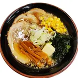 全部乗せこってり背脂塩らーめん（北海道ラーメンかぐら 成増店）