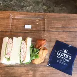 タラバサンドランチ（lloyd's coffee 西岡店）