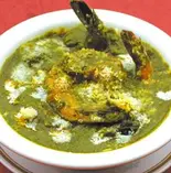 パラクプラウンカレー/PALAK PRAWN CURRY（インド料理ラサニ）