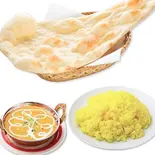 1種類選べるナンカレーセット 1choice curry Naan Curry Set（DALIMA）