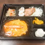 かに玉定食 Crab ＆ Eggs Set Meal（町中華宝楽）