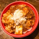 麻婆豆腐丼（ラーメン ヒマワリ）