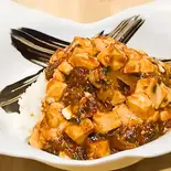 麻婆豆腐丼（極薄ラムしゃぶ専門 工藤羊肉店 福島店）