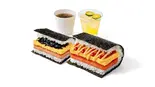 【昼得】ランチチーズセットA「Lunch Cheese Set A」（ポーたま 博多マルイ店 【沖縄発ポーク卵おにぎり専門店】）