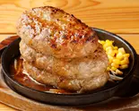 肉汁ハンバーグ（1ポンドステーキ専門店 ハックルベリー）