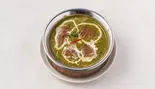 ほうれん草マトンカレー Sag Mutton Curry(インド ナン ハウス 浅草橋店)