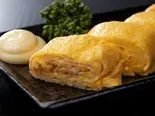 自家製だし巻き玉子（大阪名物 揚げたこ焼きイカ焼き専門店 粉もん屋）