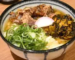 肉高菜うどん（大勝うどん）