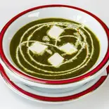 サグパニールカレー Saag Paneer Curry（エベレストキッチン祖師ヶ谷大蔵店）