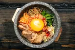 【人気NO1！】溶岩焼牛カルビビンパ Yogan-Yaki Beef Kalbi Bibimbap（溶岩焼きビビンパ専門店「ファルファサン」 月寒東3条）
