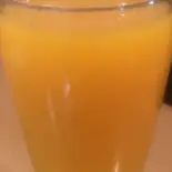 オレンジジュースorange juice（ニューナマステインディアンレストラン）