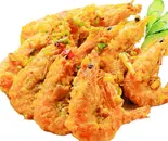 エビの塩コショウ 揚げ(椒盐虾)（宏福楼）