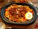メキシカンタコミートジャンバラヤ Mexican taco meat jambalaya（Vendor of NewYork ベンダーオブニューヨーク）