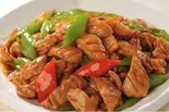 溜肥腸(豚ホルモン炒め)（功夫 蘭州ラーメン 中華料理）
