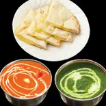 【人気セット】カレー2種類とチーズナンのセット / 2CurryCheeseNanSet(【スパイス王国インドで長年修行したシェフのこだわり料理】Himalayan Spice and Masala Mart)