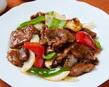 牛肉の黒胡椒香り炒め(四川麻辣火鍋 天府 桜木町店(中華料理・定食・ラーメン・餃子))