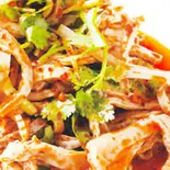 豚ガツの辛口冷菜/Spicy pork trip(中華料理 龍門)