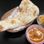 【当店人気No.3】濃厚バターチキンセット Butter Chicken Set（インドネパールビリヤニカレー創作料理サムジャナ）