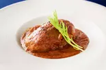 黒毛和牛 煮込みハンバーグ(肉割烹 肉かぶく)