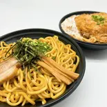 特製油そばとかつ丼セット（油そばと丼ぶりの店 あぶら屋）
