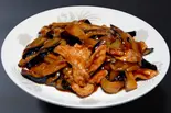 茄子の味噌炒め（蓬莱春飯店 本店）