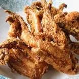 イカゲソから揚げ(ビフテキ屋まるり)