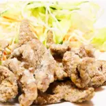 レバーの塩胡椒揚げ（順順餃子房 小伝馬町店）
